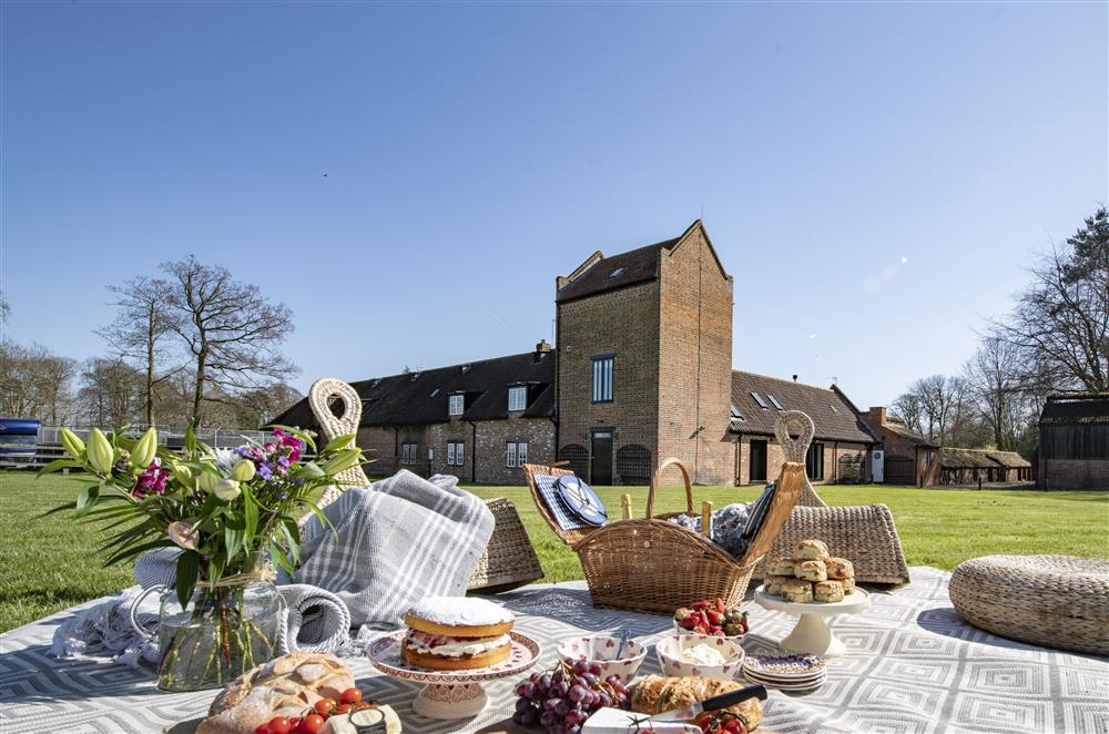 Enjoy a picnic in the extensive grounds of Willowgarth House