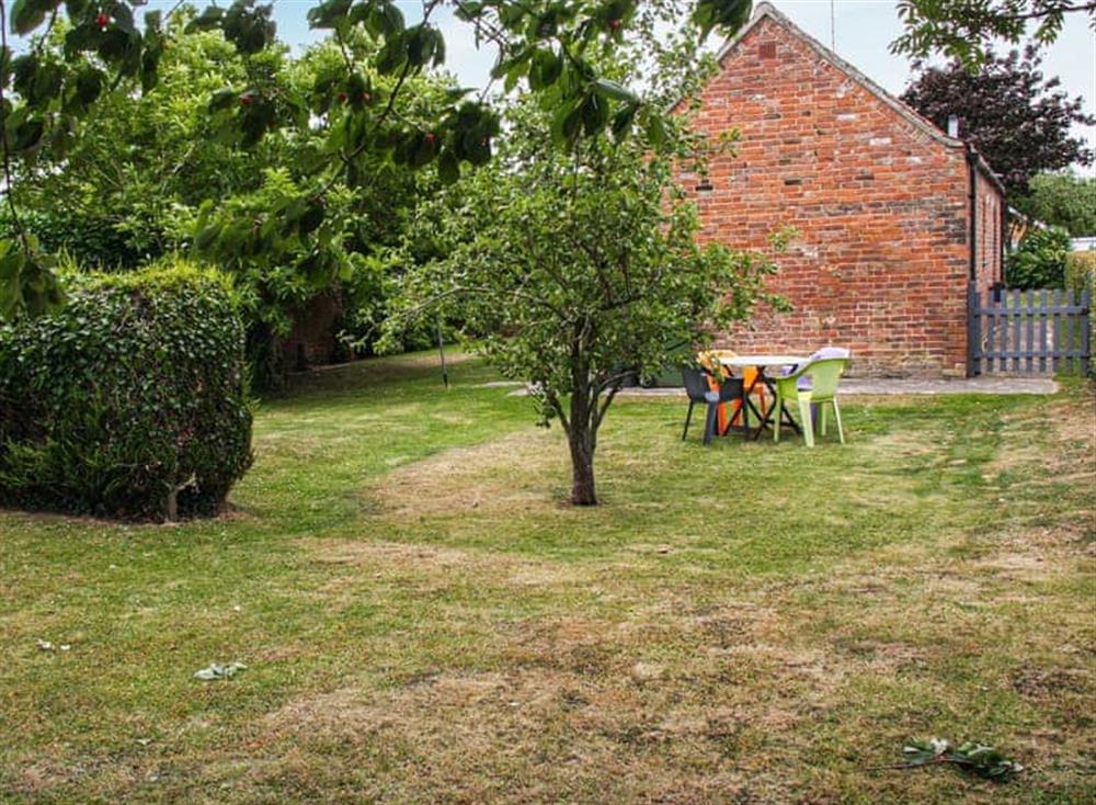 Garden at Willows Barn in Terrington St Clements, near King’s Lynn, Norfolk