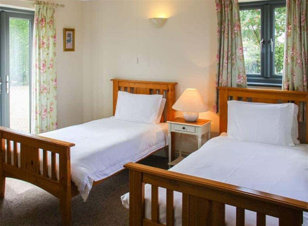 Twin bedroom at Willows Barn in Terrington St Clements, near King’s Lynn, Norfolk