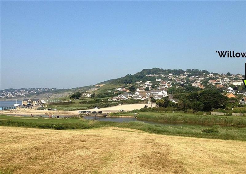 The area around Willows at Willows, Charmouth