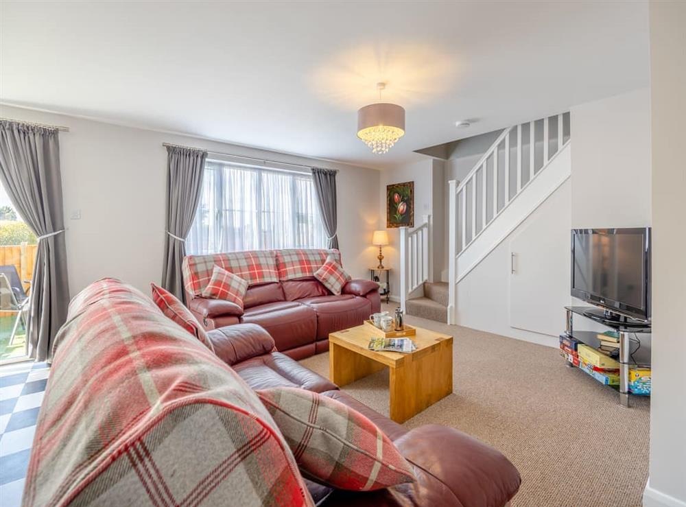 Living area at Willows Cottage in North Somercoates, Lincolnshire
