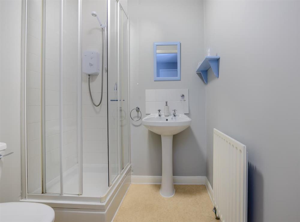 Shower room at Willows Cottage in North Somercoates, Lincolnshire