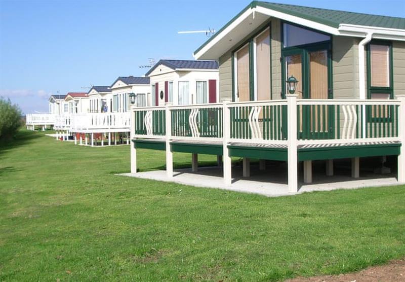 The caravans at Willows Holiday Park in Withernsea, East Riding