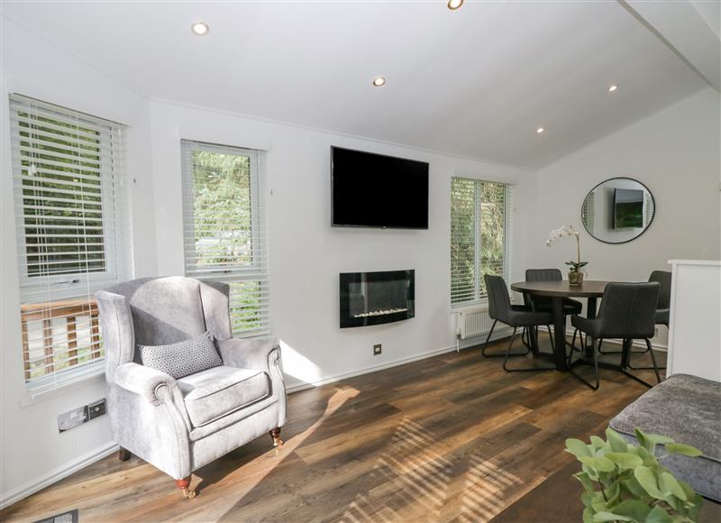 Enjoy the living room at Willows Lodge, Troutbeck Bridge