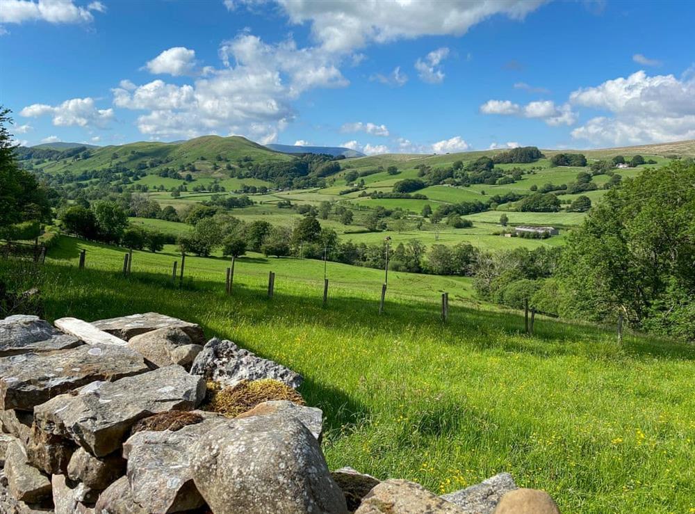 Surrounding area at Wilsey House in Sedbergh, near Dent, Cumbria