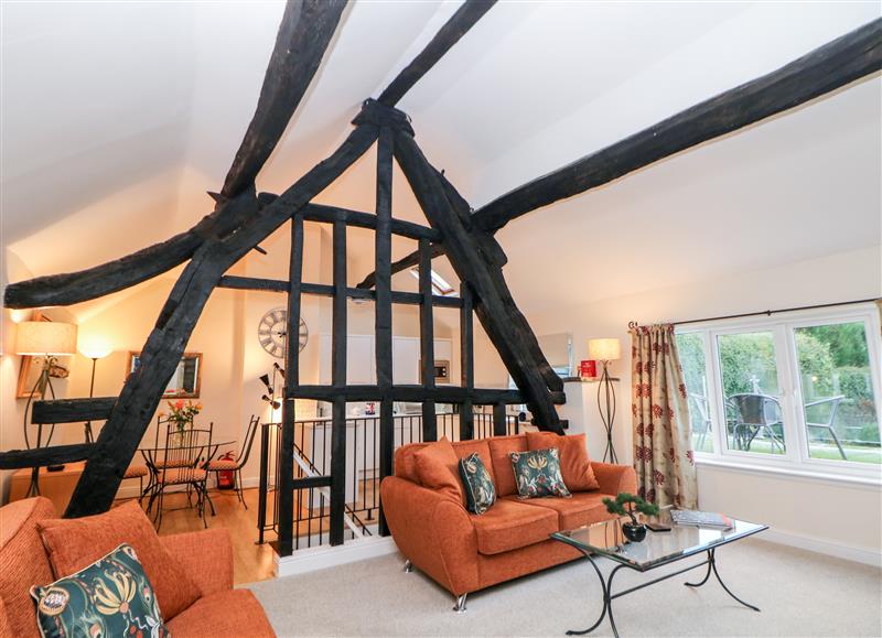 The living room at Wilson Eyre Cottage, Castleton