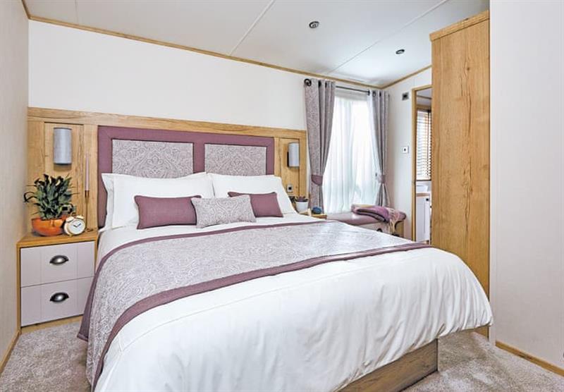 Double bedroom in the Ambleside at Wilson House Holiday Park in Garstang, Lancashire