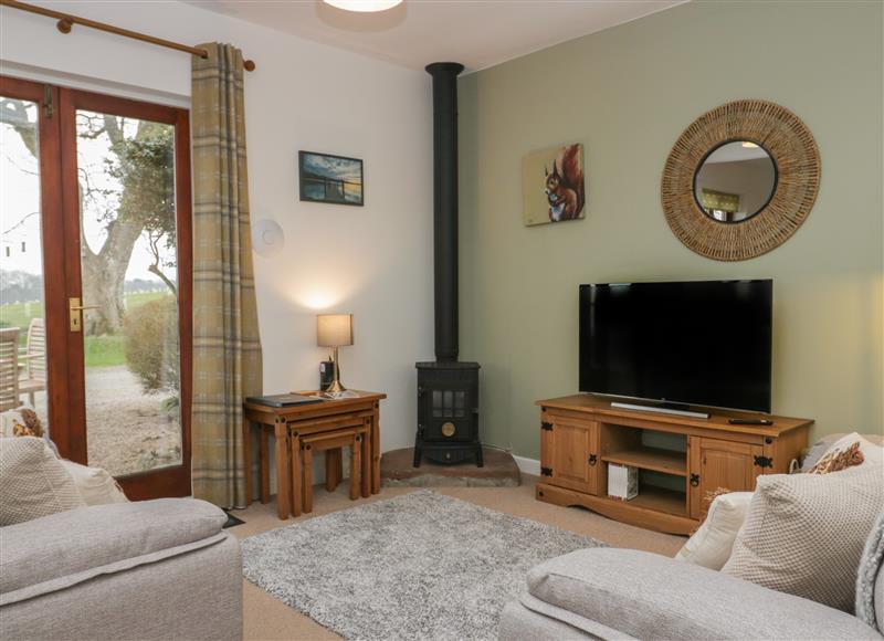 The living room at Winder Ghyll, Askham