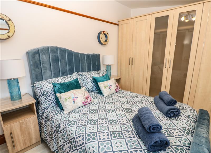 One of the 4 bedrooms at Winding Wheel Cottage, Cambois near Ashington