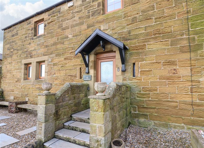 Outside Winding Wheel Cottage at Winding Wheel Cottage, Cambois near Ashington