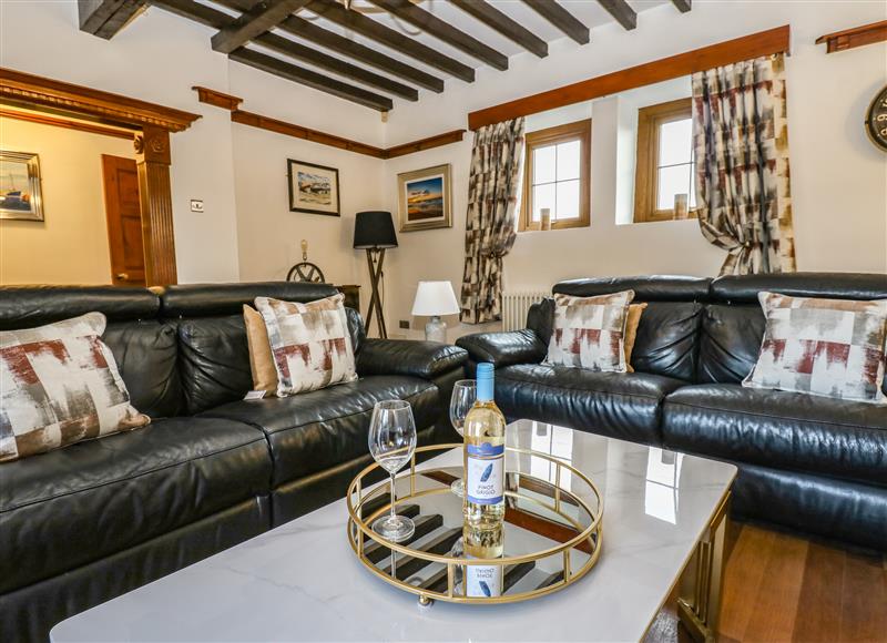 The living room at Winding Wheel Cottage, Cambois near Ashington