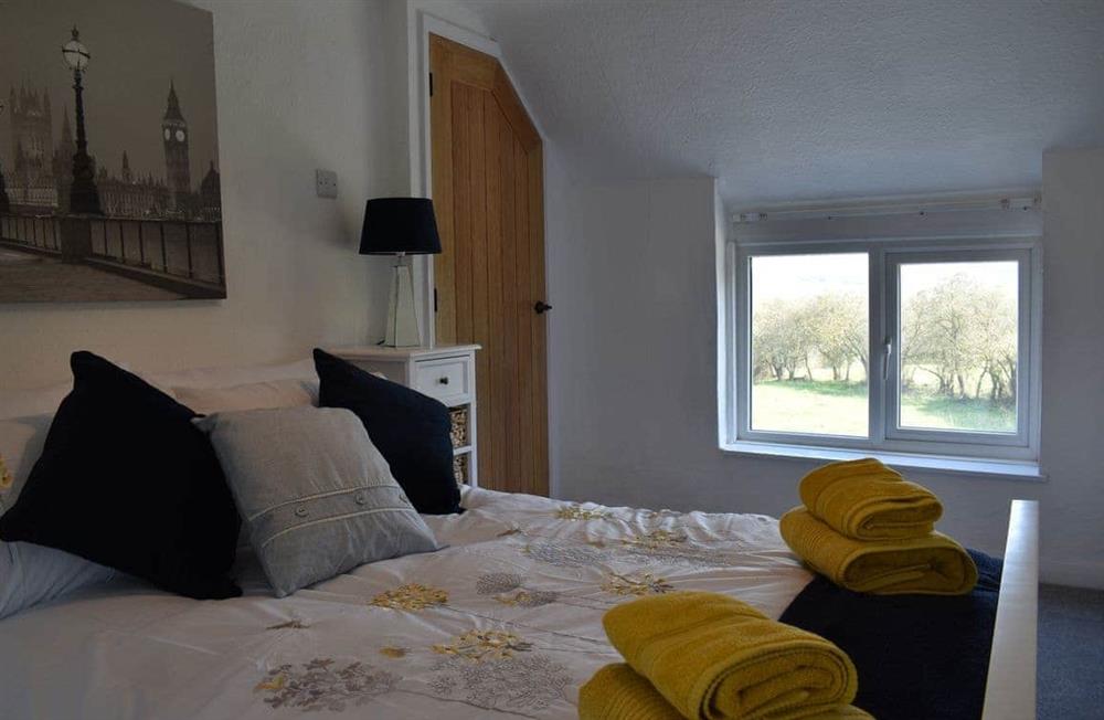 Double bedroom at Windmill Cottage in Breadsall, near Derby, Derbyshire