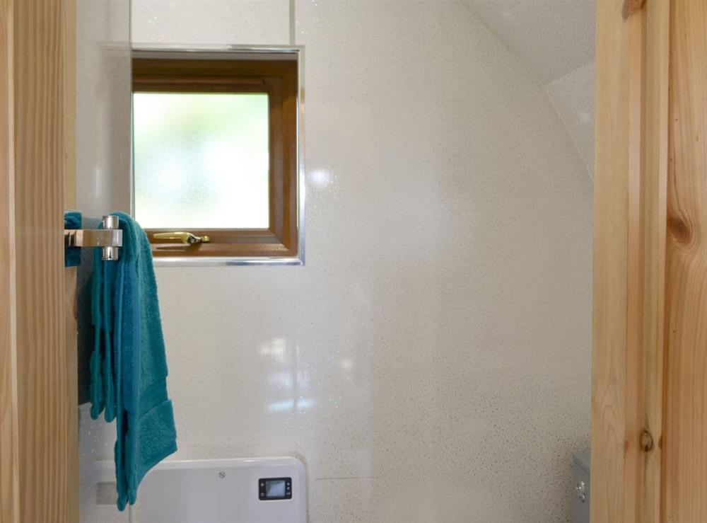 Shower room at Windsong in Theddlethorpe, Lincolnshire