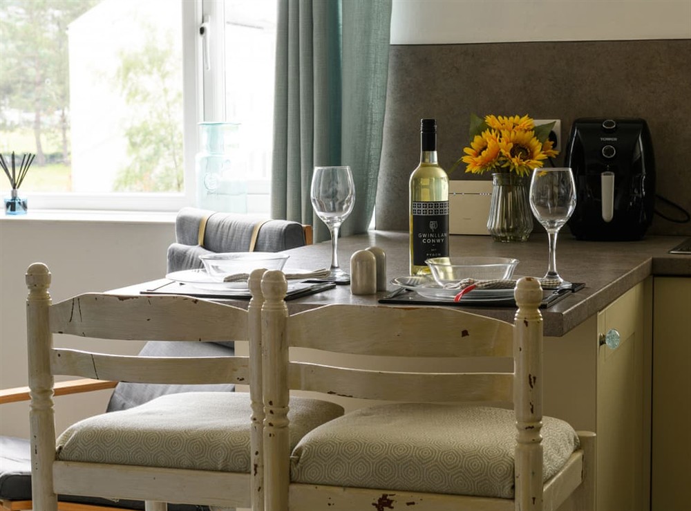 Dining Area at Windsor Lodge in Harlech, Gwynedd