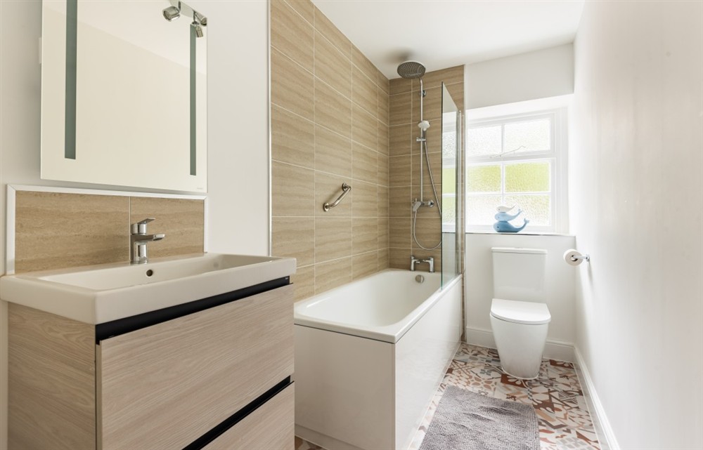 Bathroom at Windward House in Salcombe