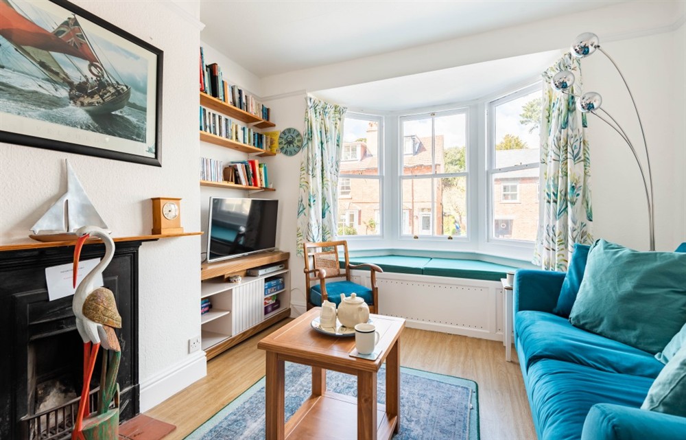 Relax in the living area at Windward House in Salcombe