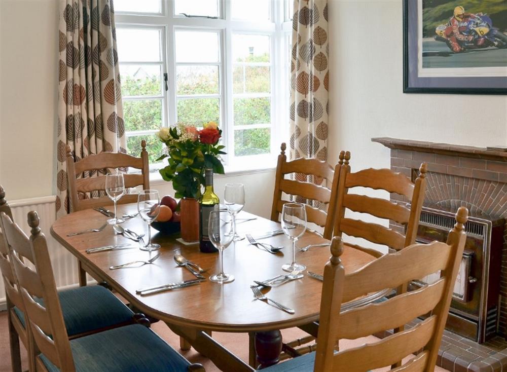 Dining room at Windways in Port Erin, Isle Of Man