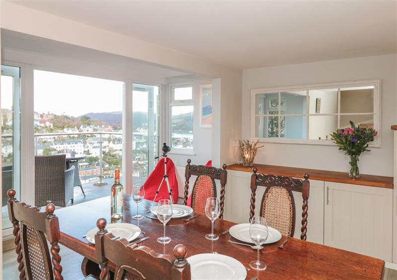 Dining room at Windwhistle, Dartmouth