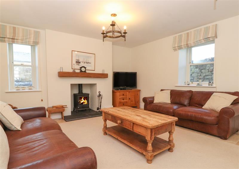 This is the living room at Windy Edge Farmhouse, Bamburgh