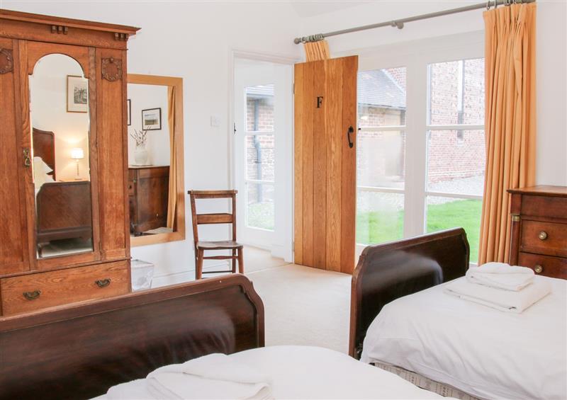 This is a bedroom at Windy Mundy Farm, Pitchford near Shrewsbury