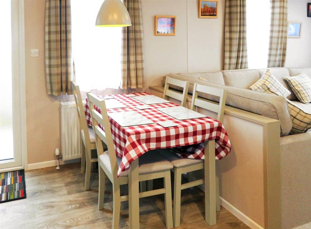 Dining Area at Windy Roost Caravan in Tydd St Giles, Lincolnshire