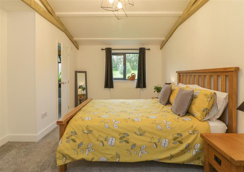 One of the 2 bedrooms at Windy Willows, Okehampton