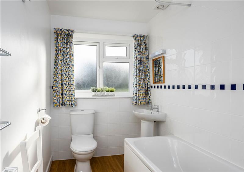 This is the bathroom at Windyhill, Polzeath