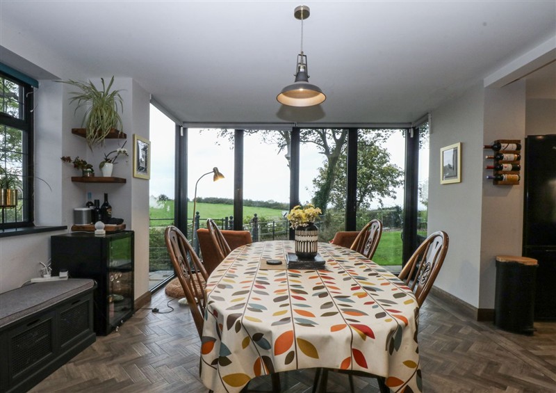 This is the dining room at Windyridge, Gwaenysgor