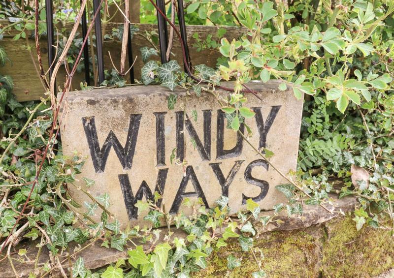 The setting of Windyways at Windyways, Hainworth near Haworth