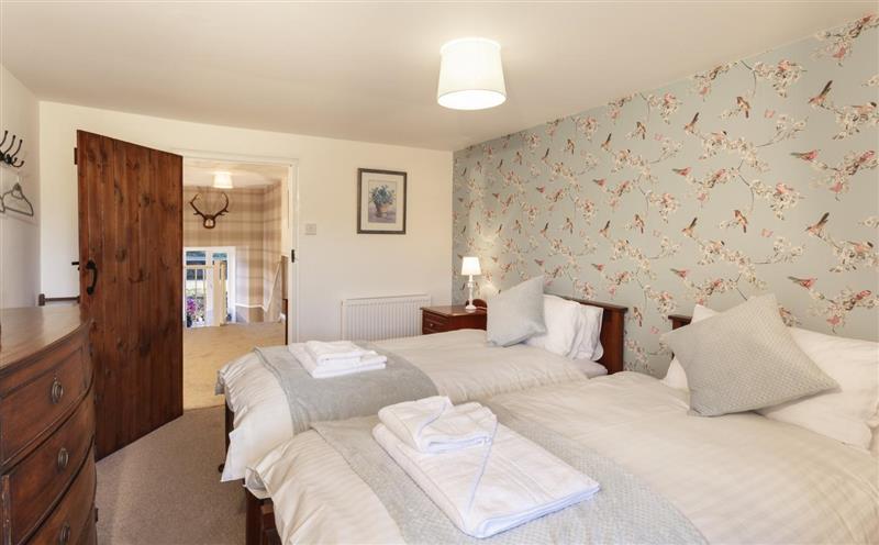 One of the 3 bedrooms at Wingate Farm, Nr Lynton