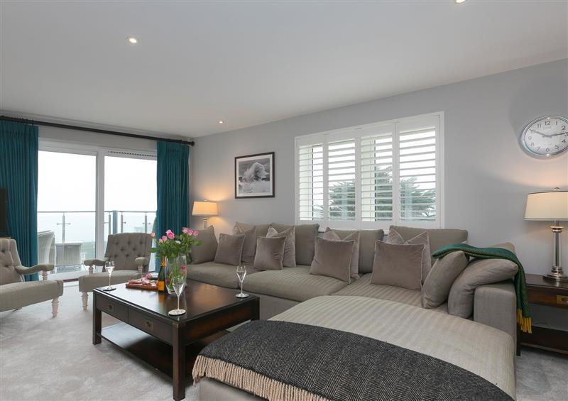 Relax in the living area at Wingspan, Carbis Bay