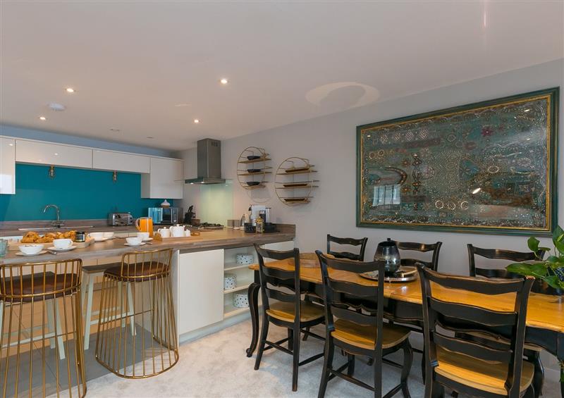 The kitchen at Wingspan, Carbis Bay