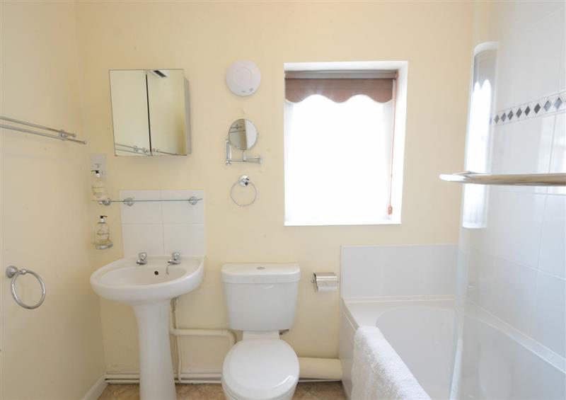 This is the bathroom at Winkle Cottage, Aldeburgh, Aldeburgh