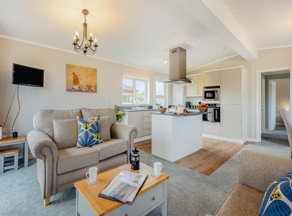 Open plan living space at Winnal View in Kinlet, near Bewdley, Shropshire