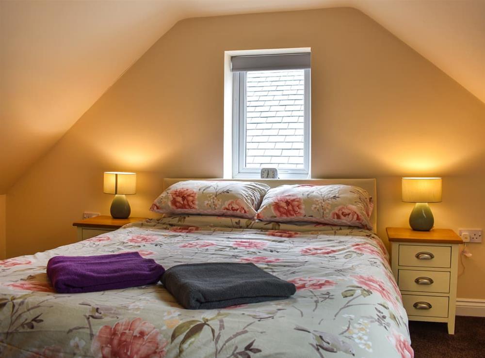 Double bedroom at Winnies Cottage in Belford, Northumberland