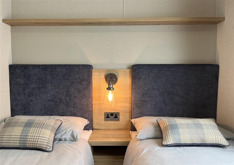 One of the 2 bedrooms at Winscales Rest, Winscales