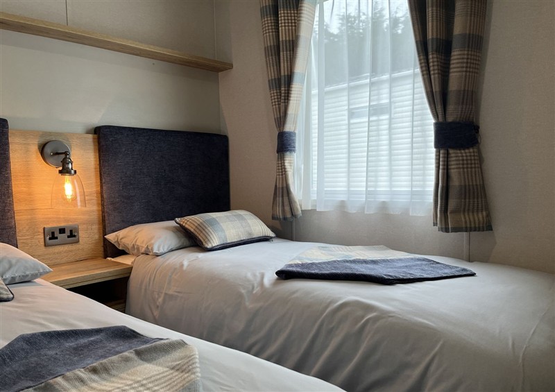 One of the bedrooms at Winscales Rest, Winscales