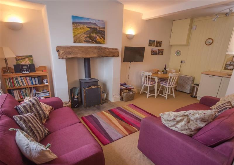 The living area at Winskill Cottage, Langcliffe near Settle
