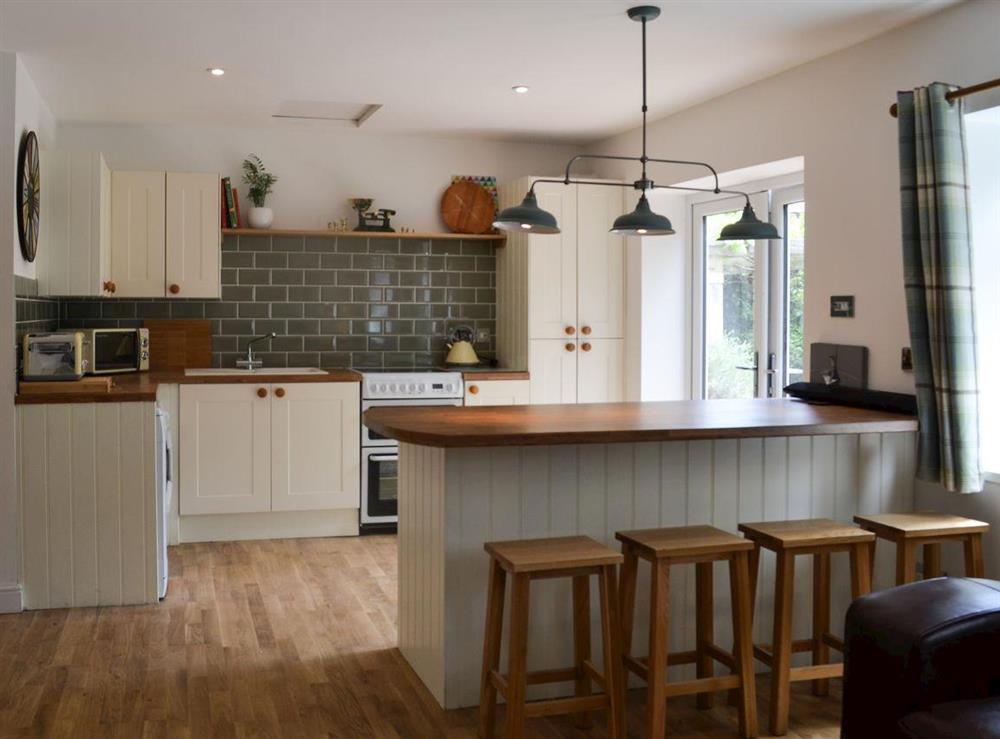 Kitchen & dining area at Winston Cottage in Hunstanton, Norfolk