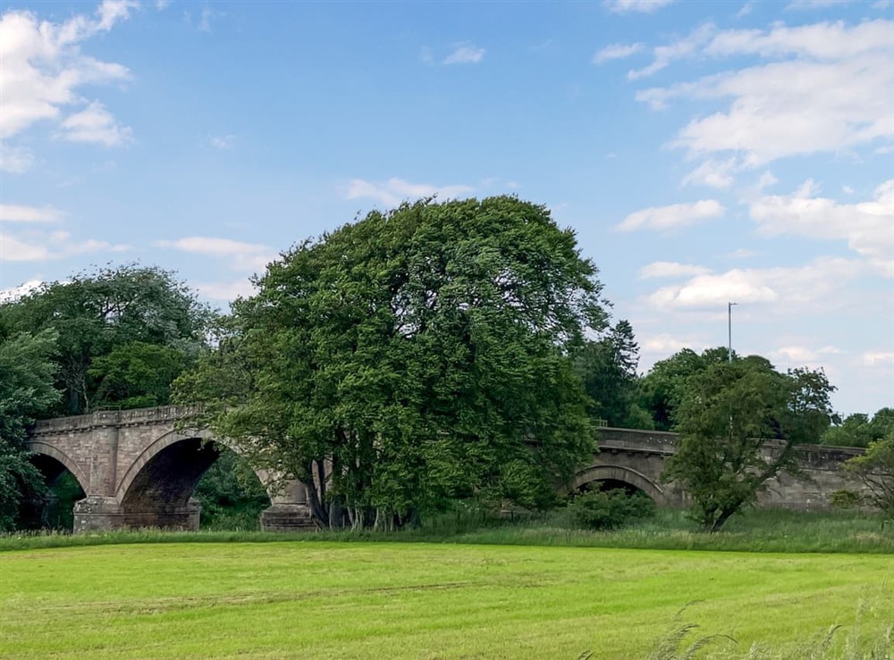 Surrounding area at Winston Cottage in Lanark, Lanarkshire