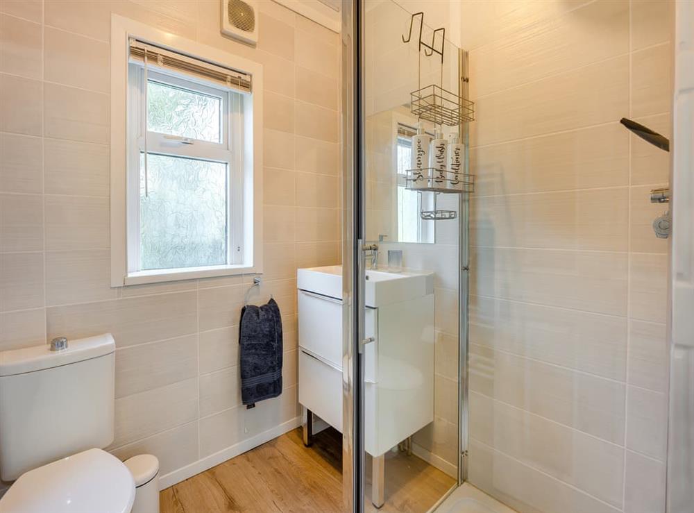 Shower room at Winton in Bembridge, Isle of Wight
