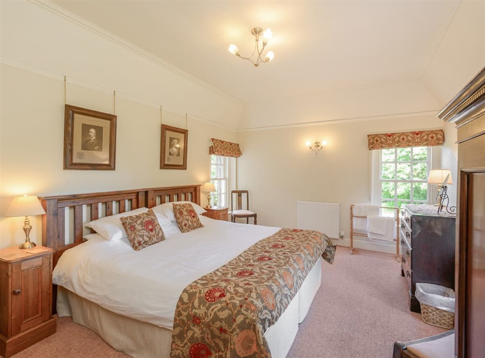 Double bedroom at Winton Cottage in Pencaitland, East Lothian