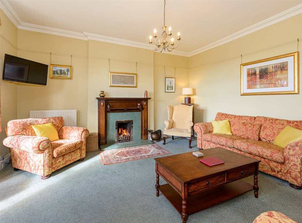Living room at Wintonhill Farmhouse in Pencaitland, East Lothian
