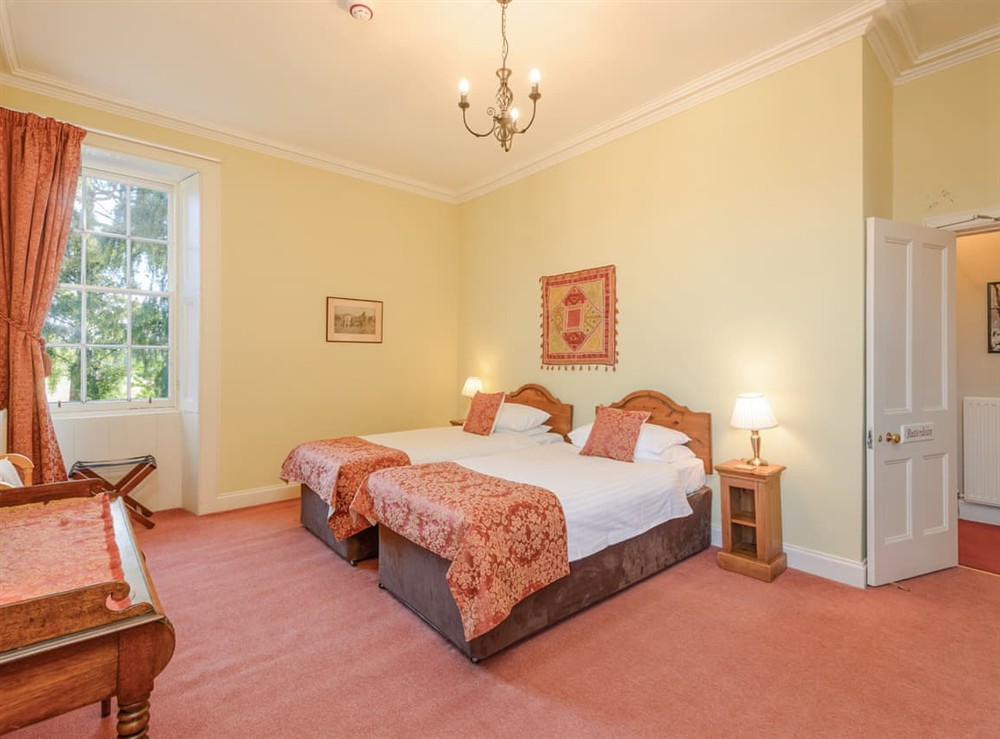 Twin bedroom (photo 5) at Wintonhill Farmhouse in Pencaitland, East Lothian