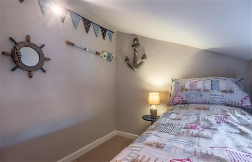 First floor: Bedroom two at Wishing Well Cottage, North Creake near Fakenham