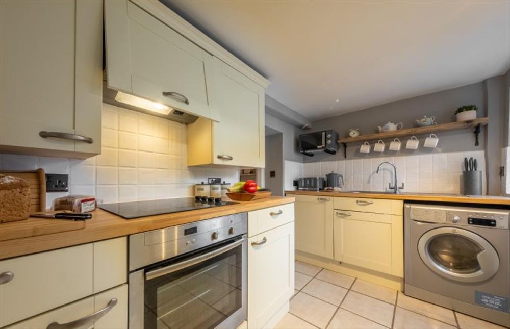 Ground floor: A modern, well-equipped kitchen at Wishing Well Cottage, North Creake near Fakenham
