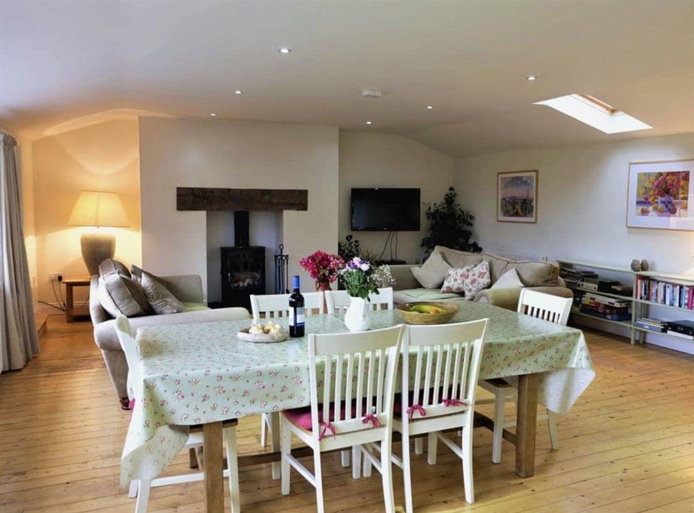 Open plan living/dining room/kitchen (photo 3) at Dove Cottage, 