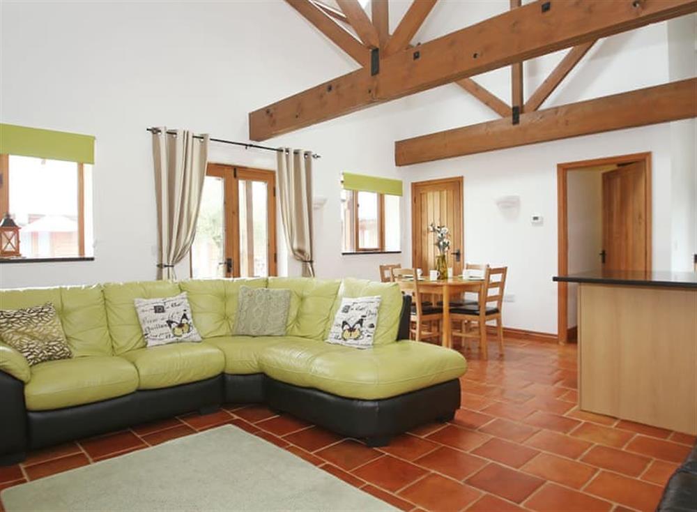 Open plan living space (photo 2) at Wisteria Cottage in Acrise, nr Folkestone