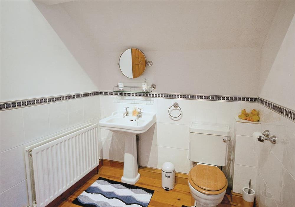 Bathroom at Wisteria Cottage in Bakewell, Derbyshire