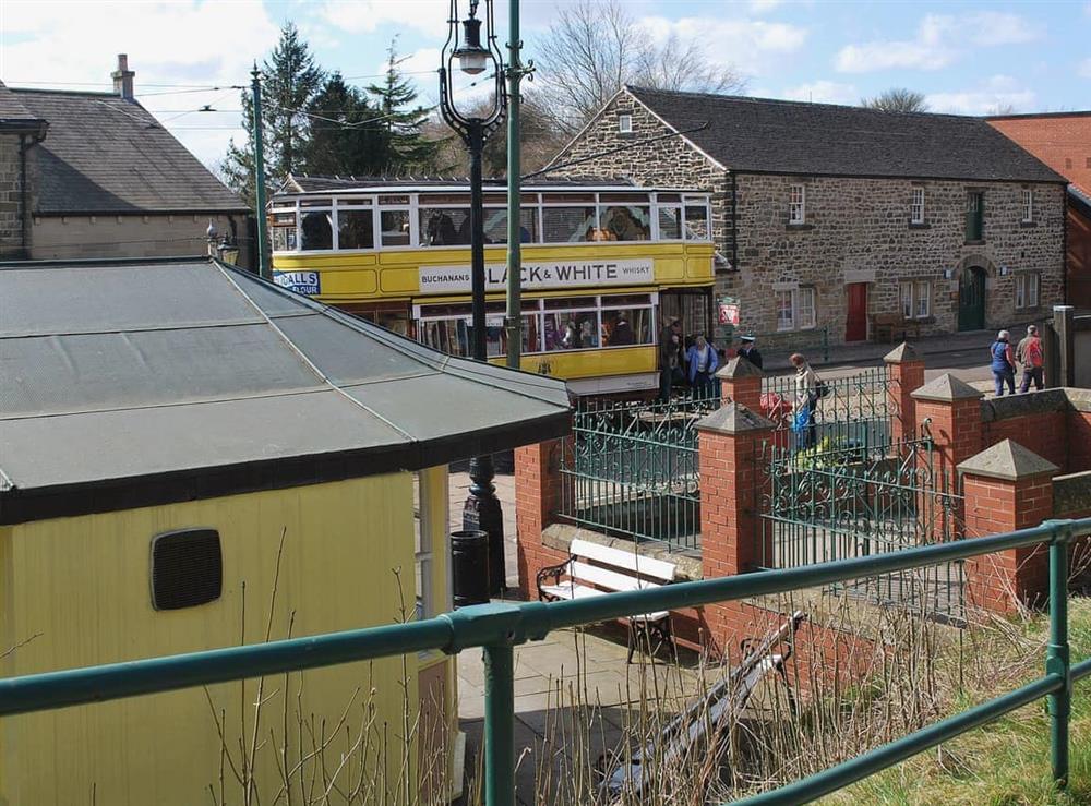 Crich Tramway Museum, Matlock at Wisteria Cottage in Bakewell, Derbyshire